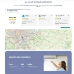 Exemple design UX UI site internet