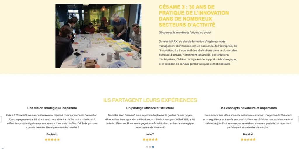 Site e-commerce design moderne et intuitif