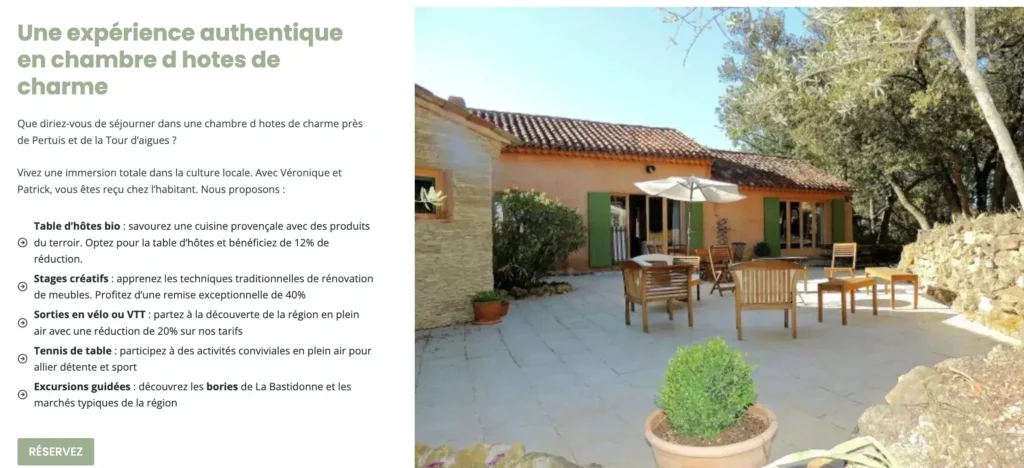 Charte graphique cohérente et moderne