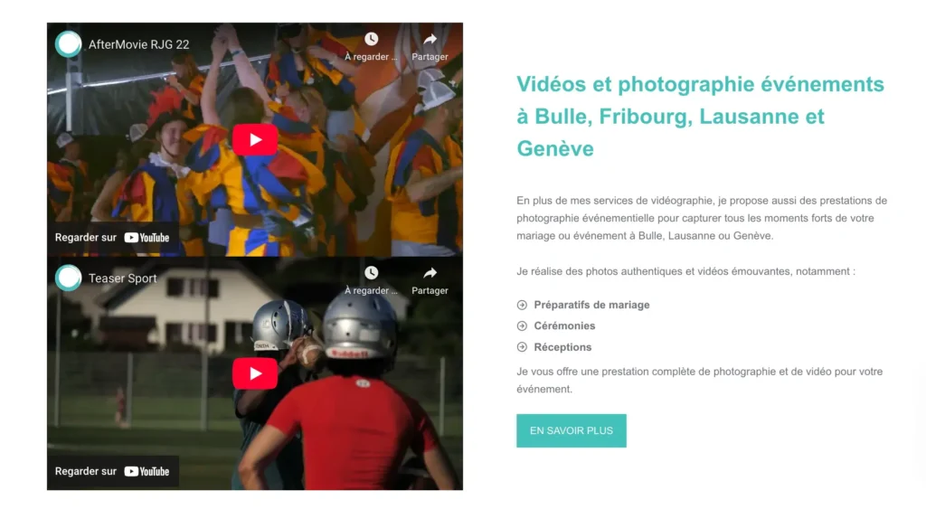 conception landing page performante