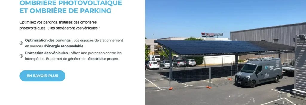 conception page d’accueil WordPress