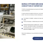 page d’accueil moderne