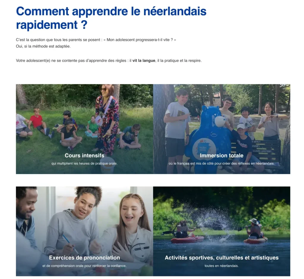 Apprentissage interactif du néerlandais en Belgique
