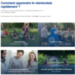 Apprentissage interactif du néerlandais en Belgique