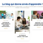 Parents consultant le site pour inscrire leurs enfants