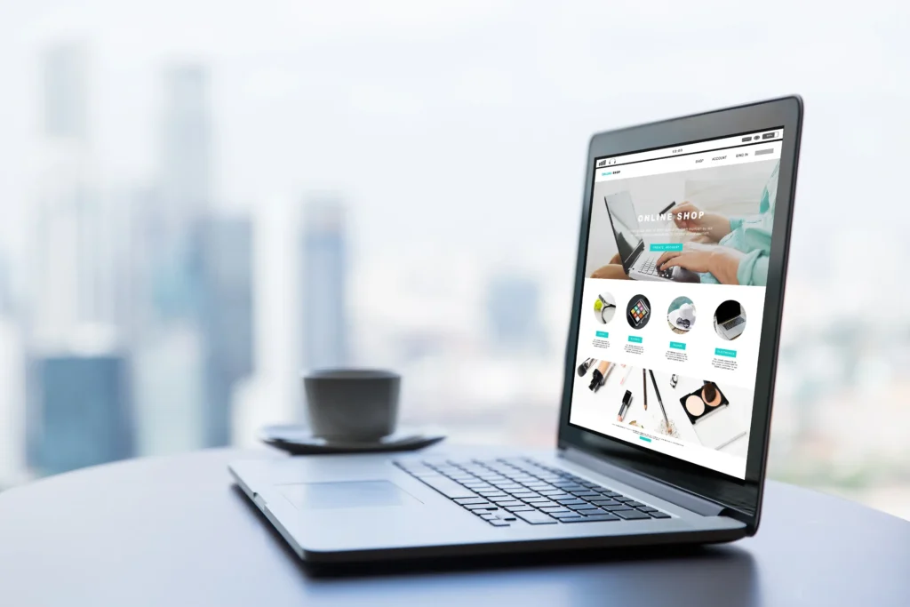 exemple site vitrine professionnel responsive avec fonctionnalités optimisées SEO et design moderne
