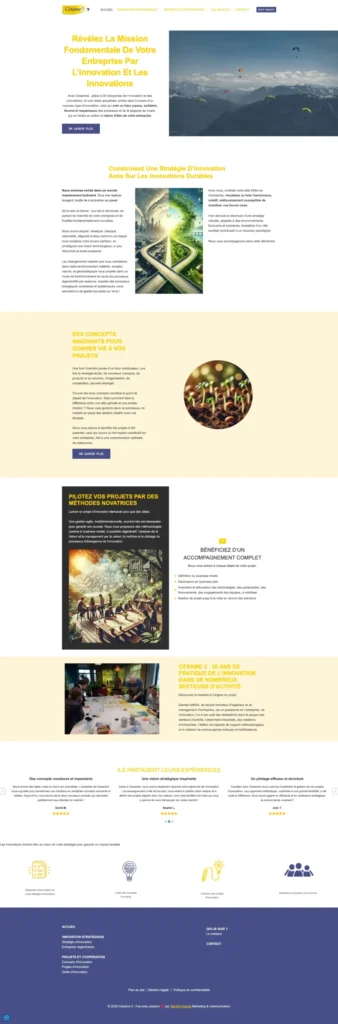 site vitrine rapide et fluide