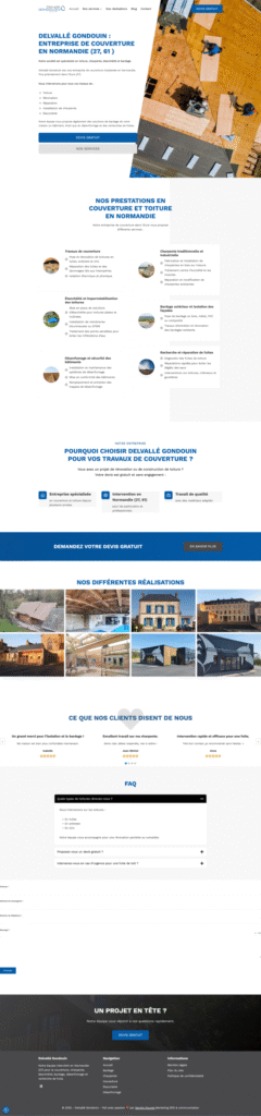 gestion projet web complet