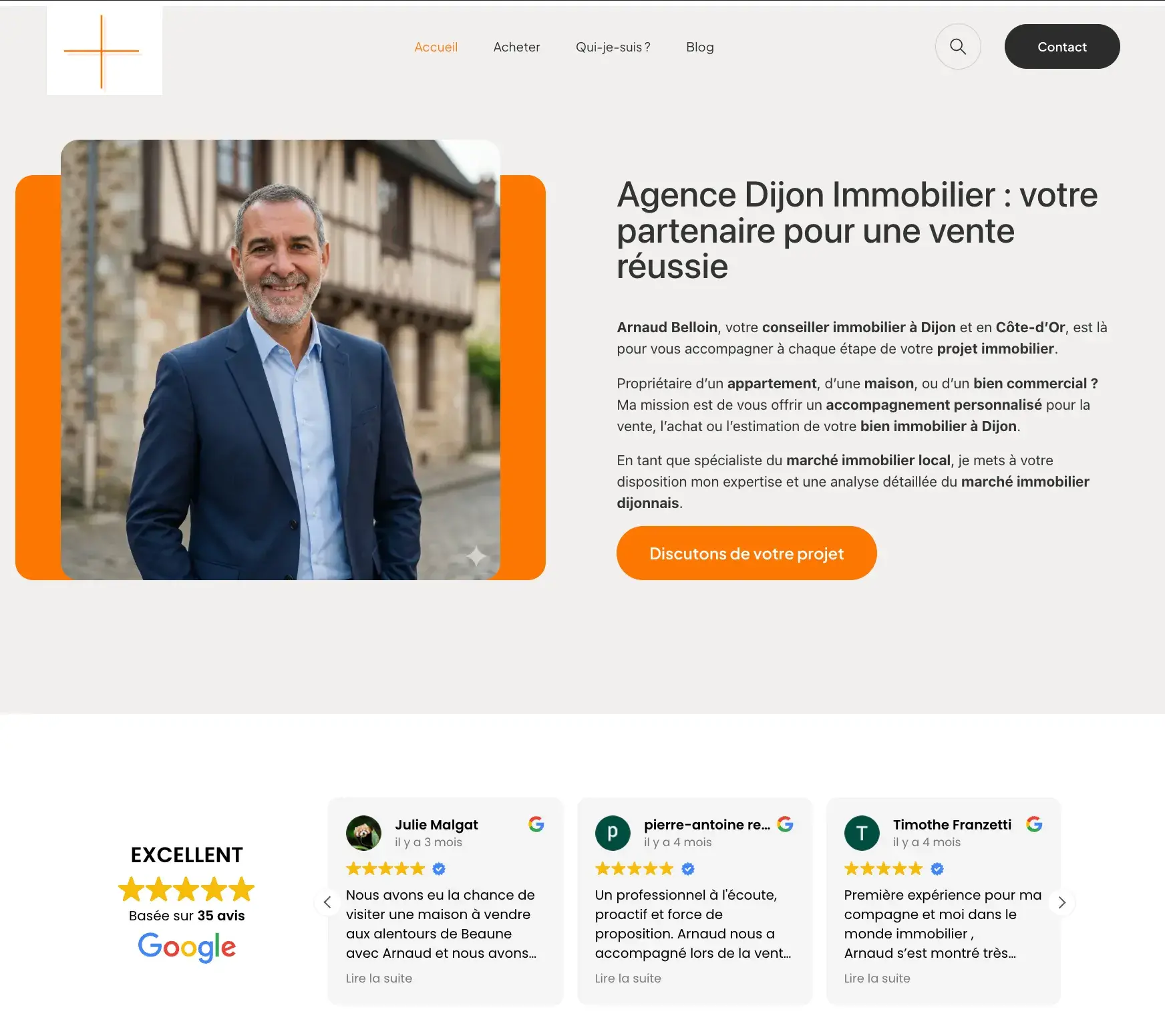 Site agent immobilier